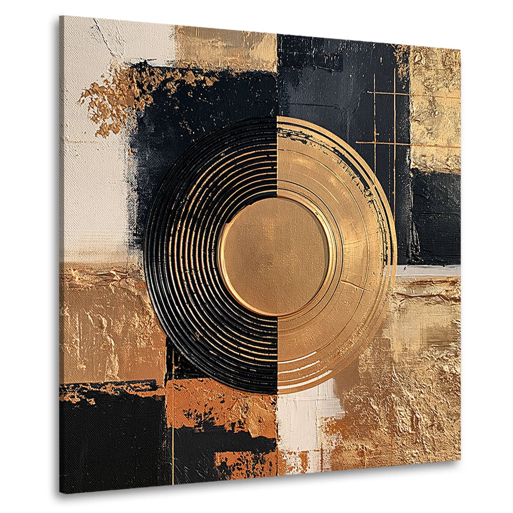 Golden Circle Art Wandbild