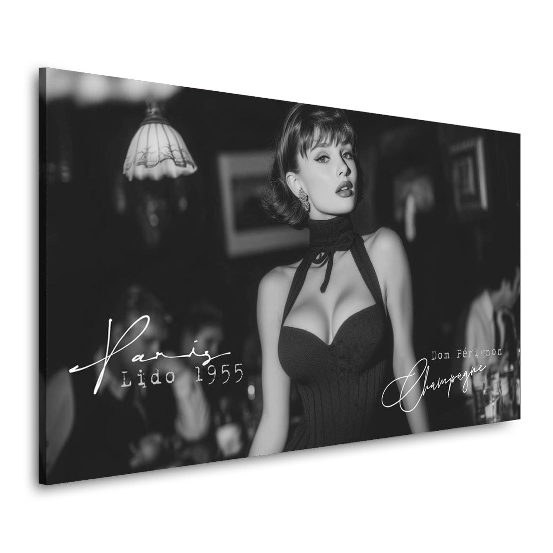 Audrey Hepburn Midnight Wandbild