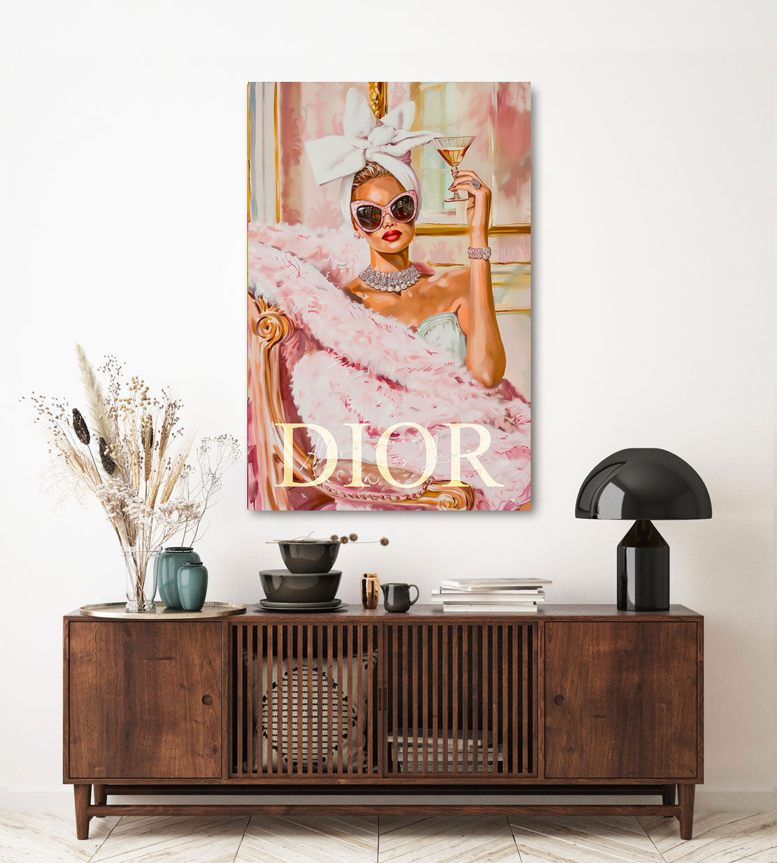 Wandbild All We Need Is Luxe