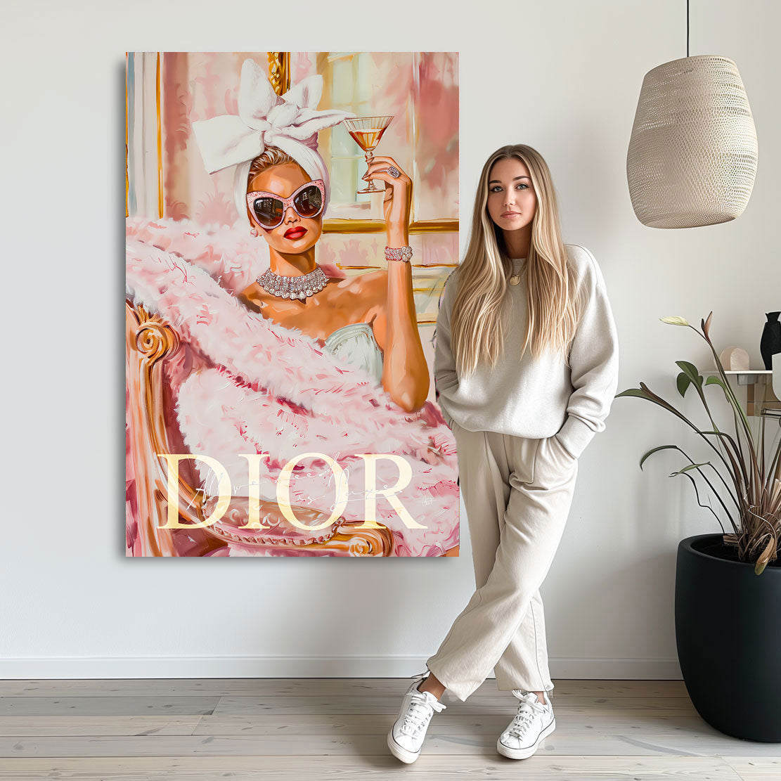 Wandbild All We Need Is Luxe