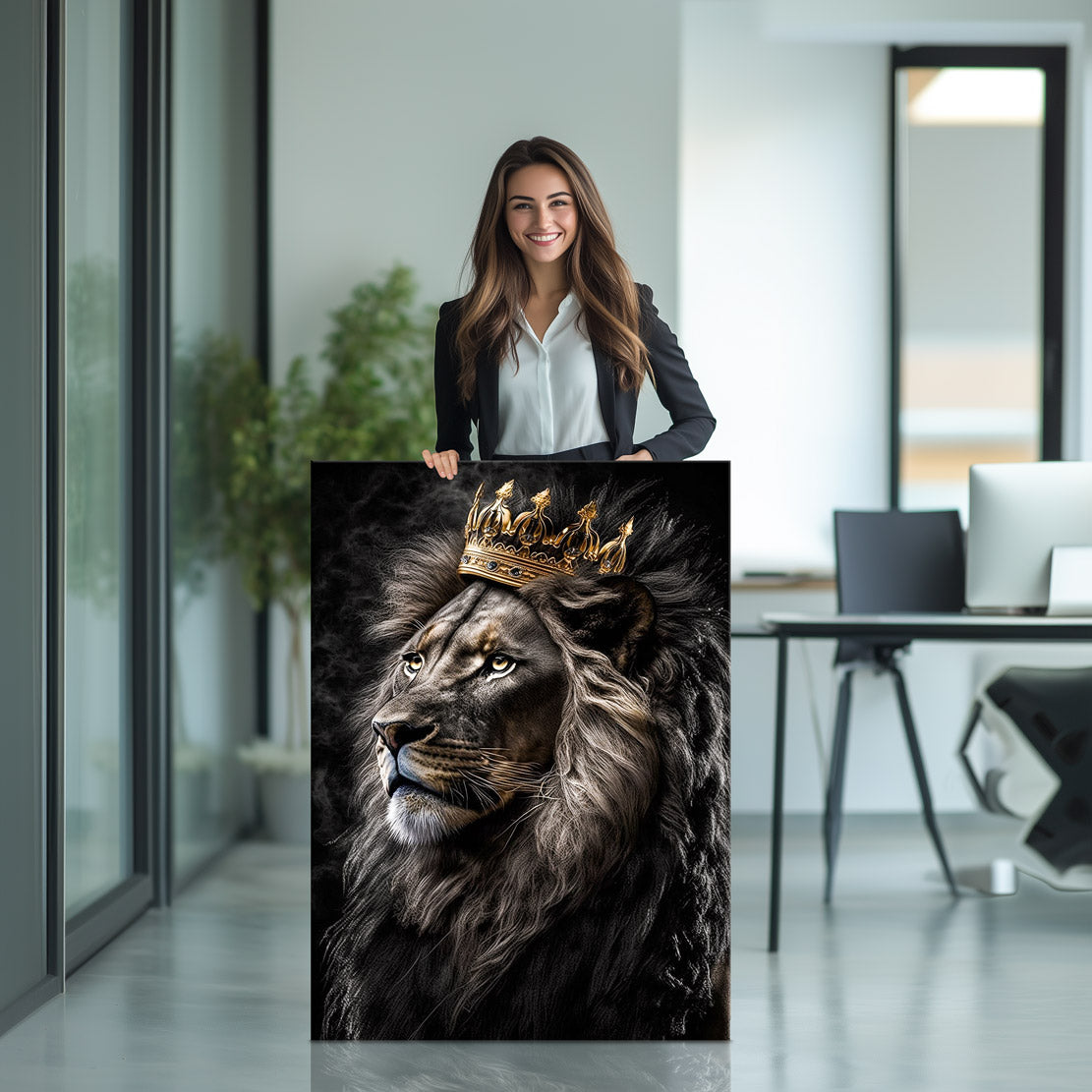 Leinwandbild King Lion