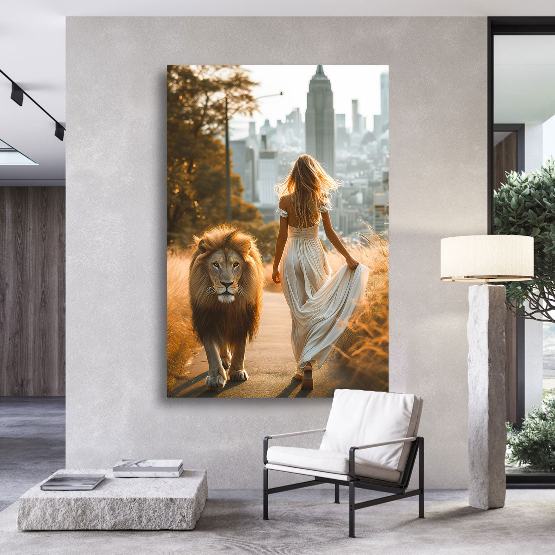 Lifestyle Wandbild Summer Walk