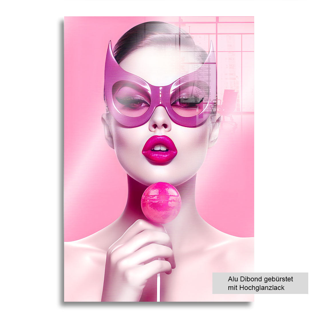Wandbild Catwoman Lollipop