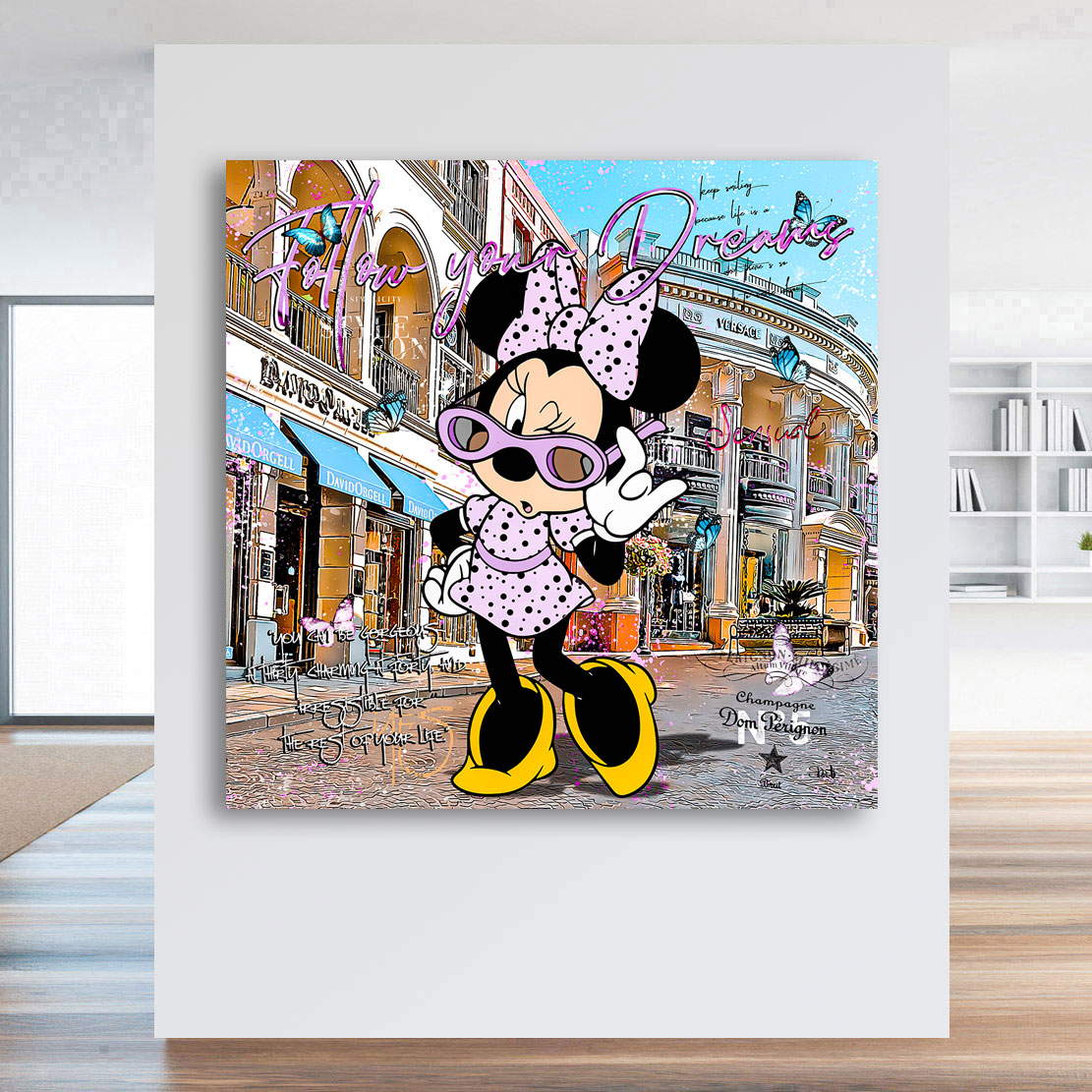 Leinwandbild Minnie Dreams Modern