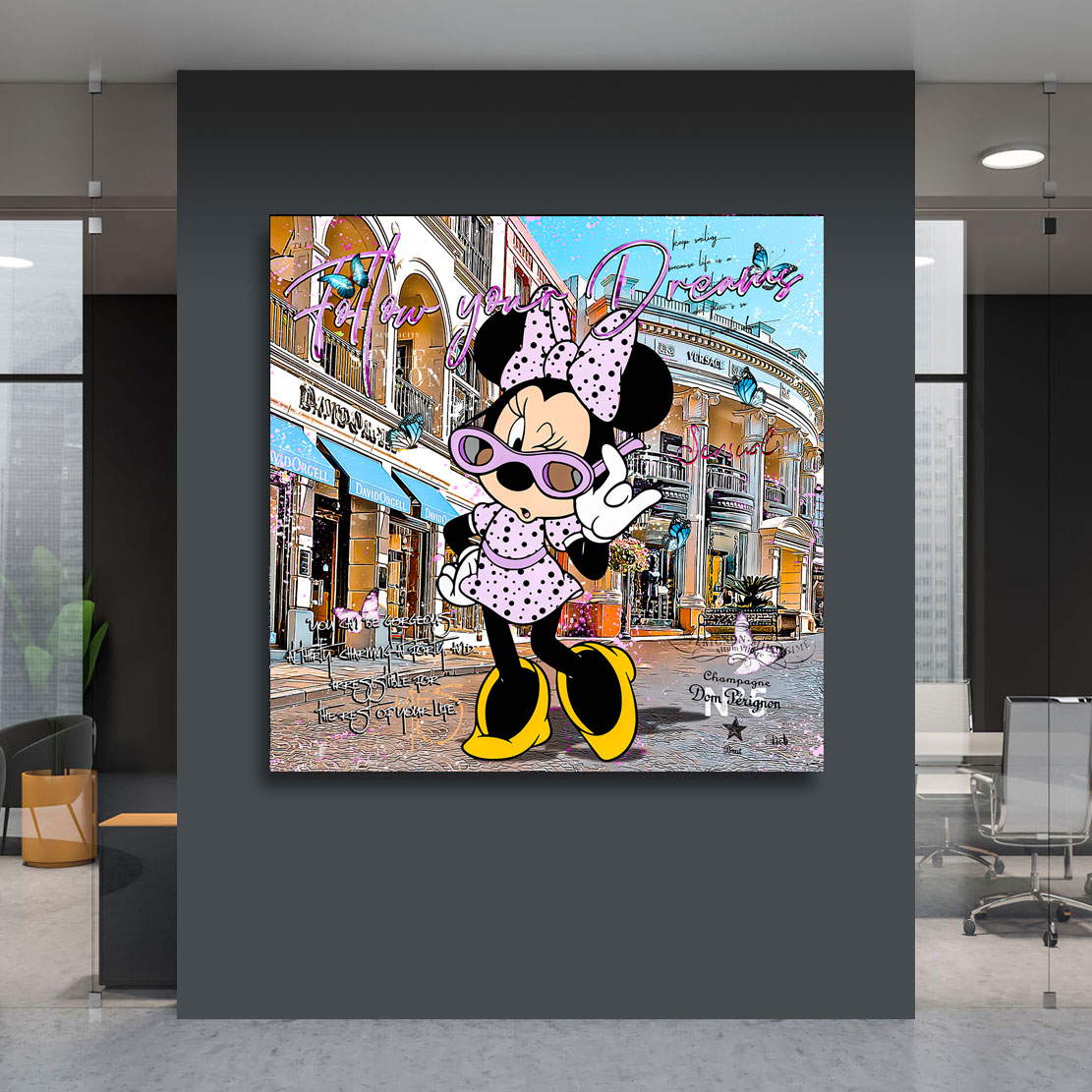Leinwandbild Minnie Dreams Modern