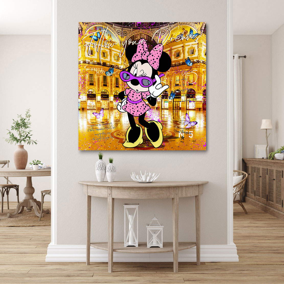 Leinwandbild Minnie Shopping Dreams