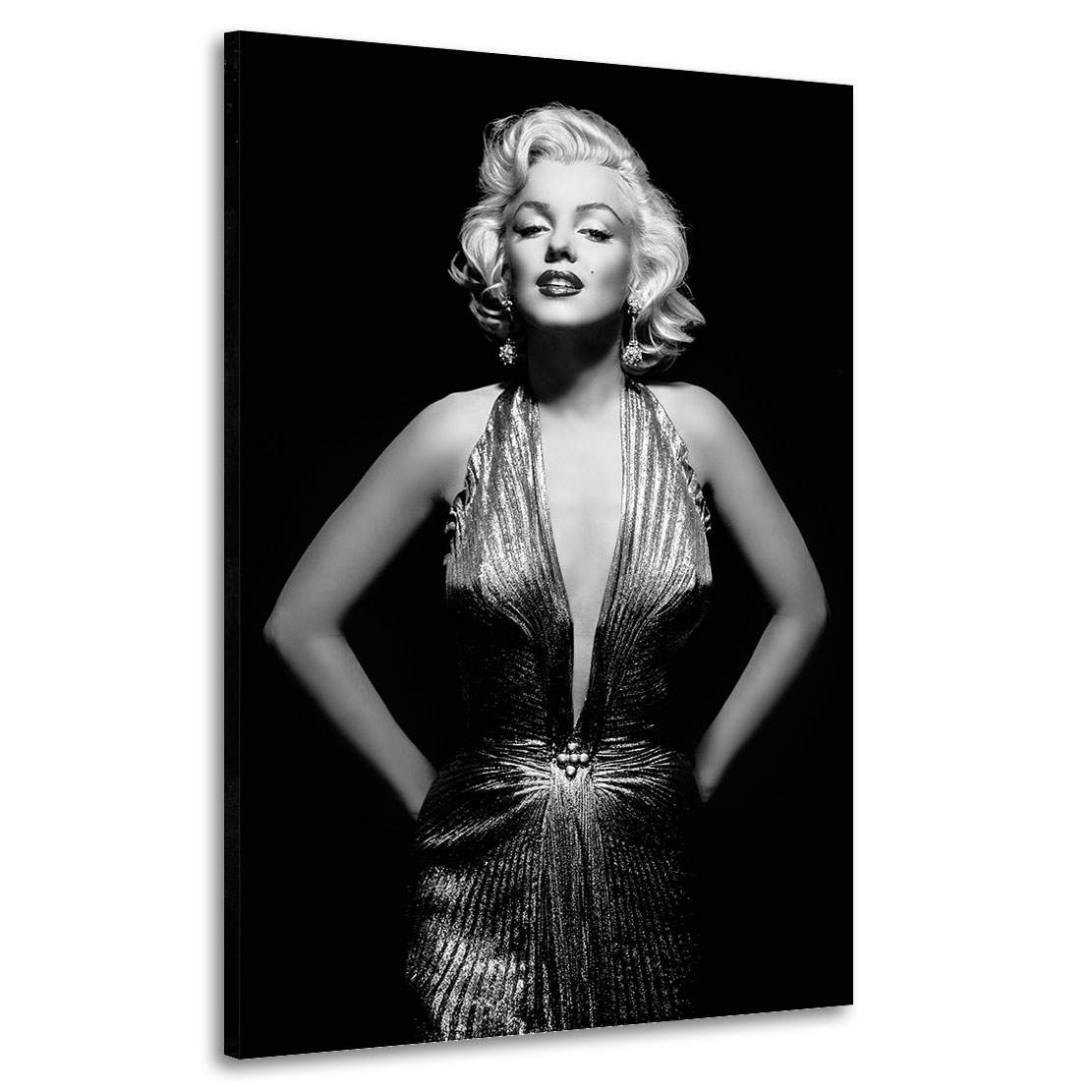 Wandbild Marilyn Monroe Black and White