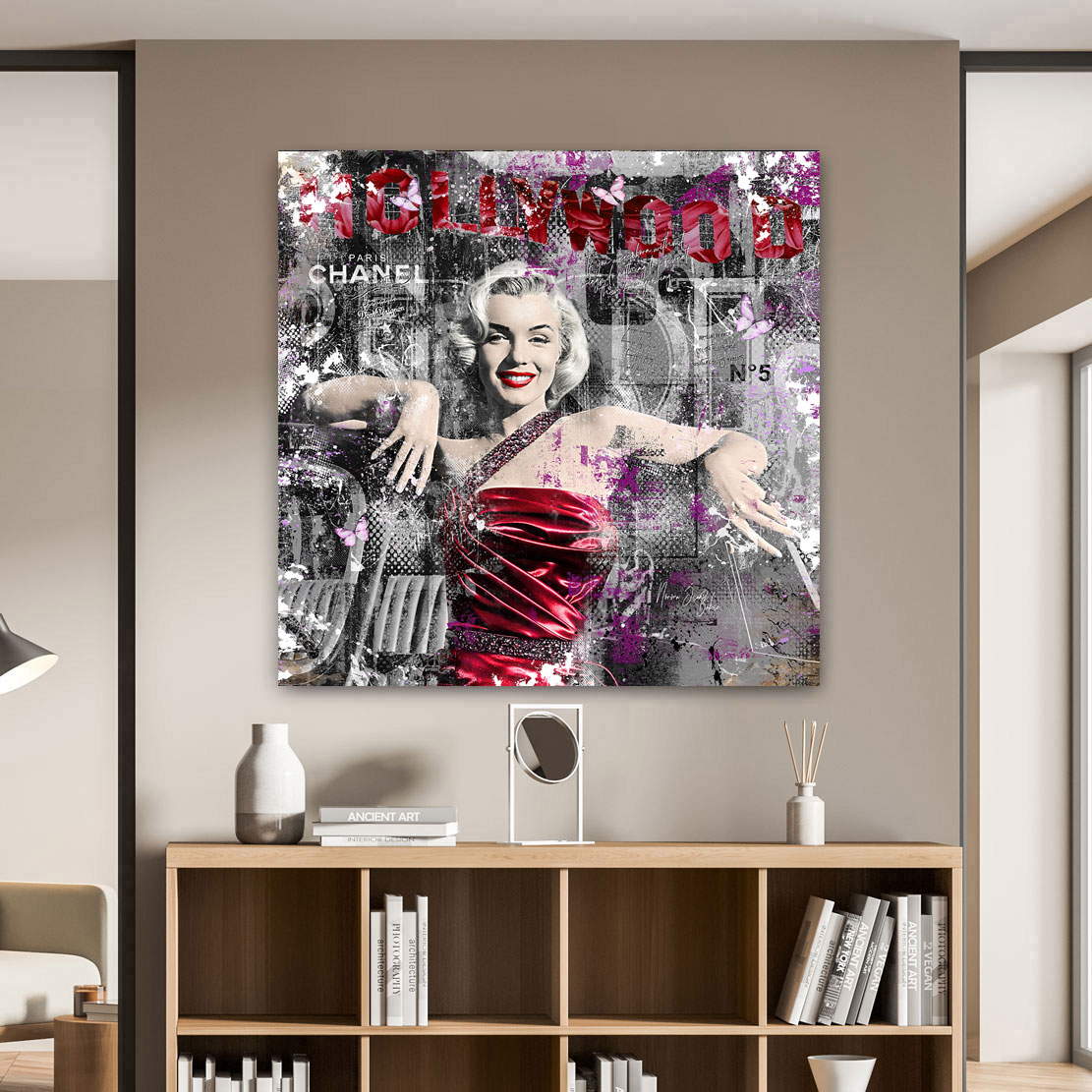 Wandbild Leinwandbild Marilyn Monroe Hollywood