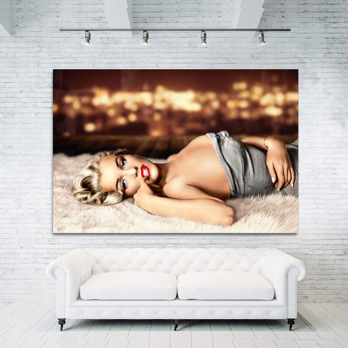 Wandbild Marilyn Monroe Sensual