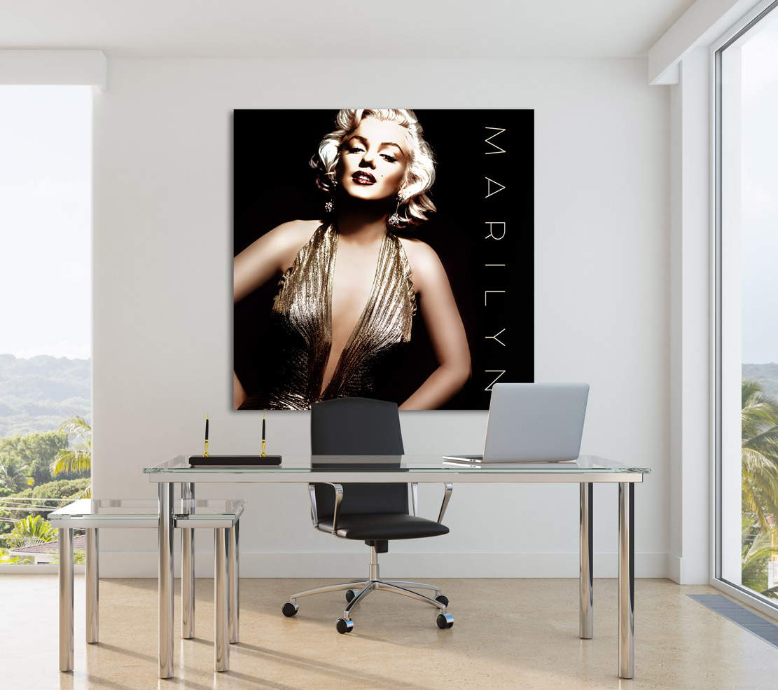 Wandbild Leinwandbild Marilyn Monroe Modern Style