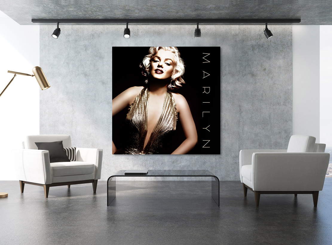 Wandbild Leinwandbild Marilyn Monroe Modern Style