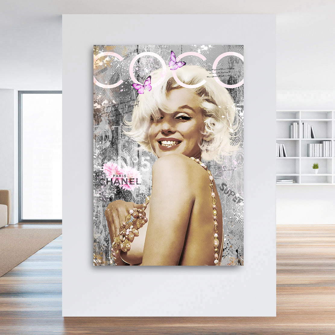 Wandbild Leinwandbild Marilyn Monroe Coco