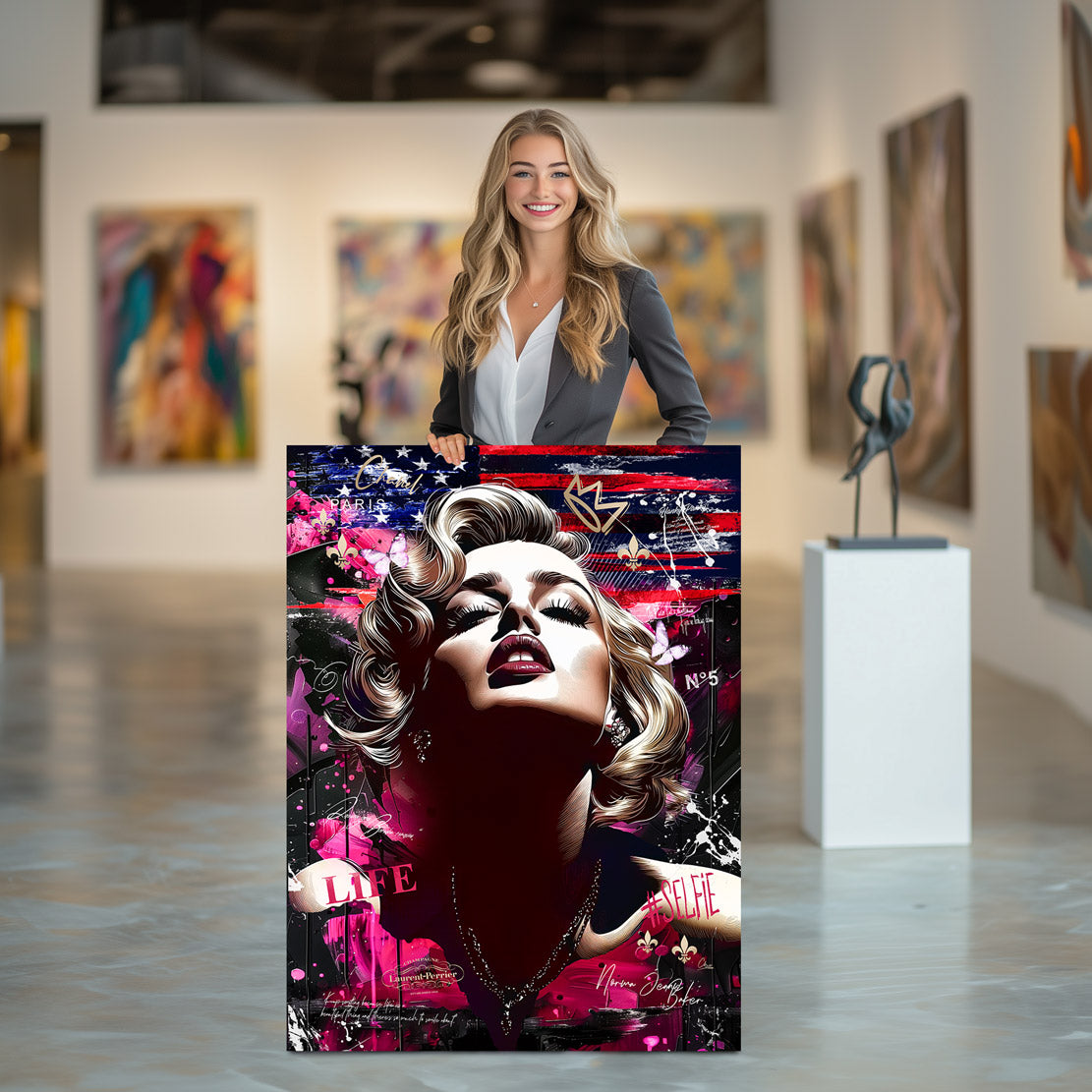 Marilyn Monroe USA Wandbild