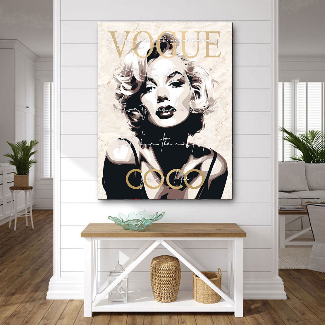 Lifestyle Wandbild Monroe Coco
