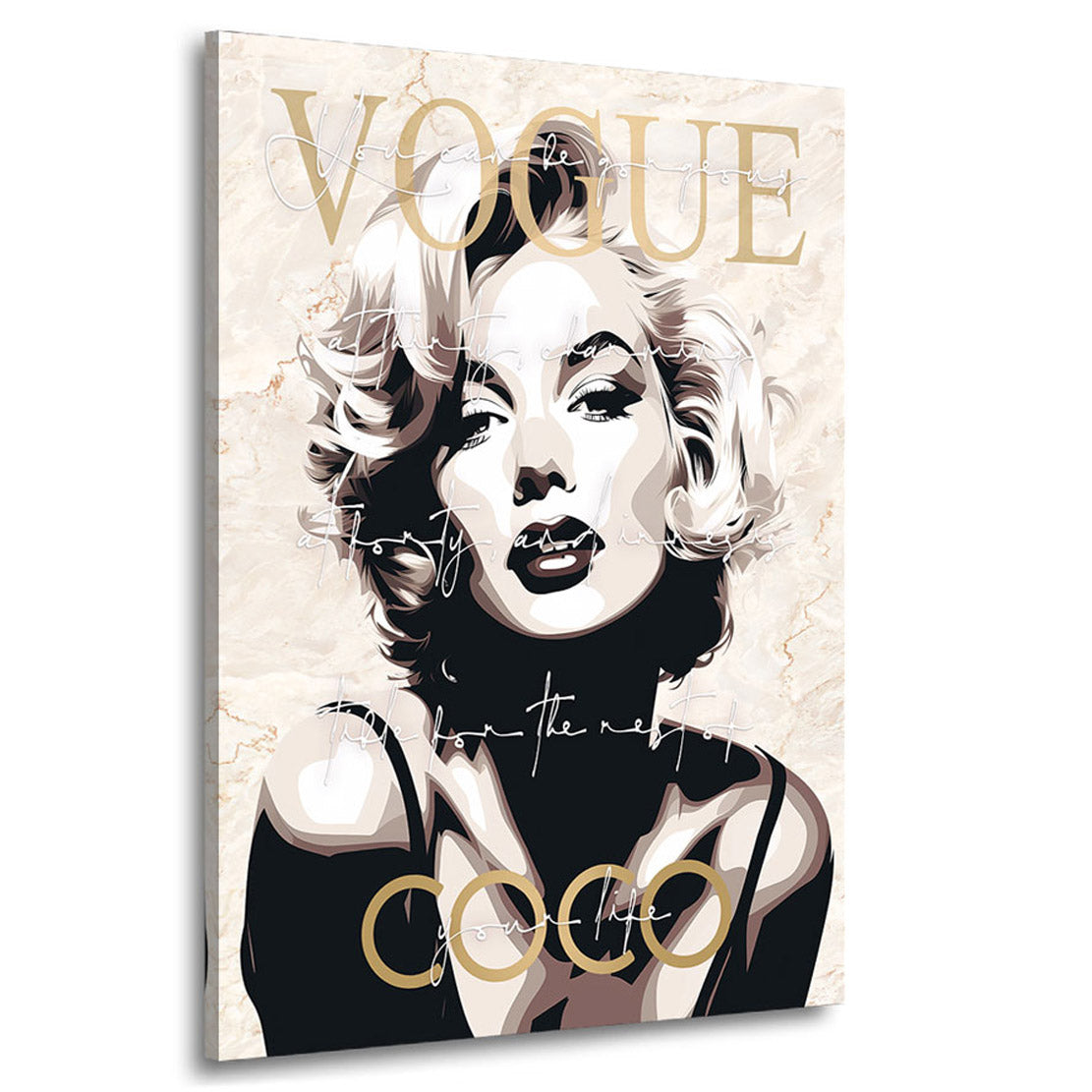 Lifestyle Wandbild Monroe Coco