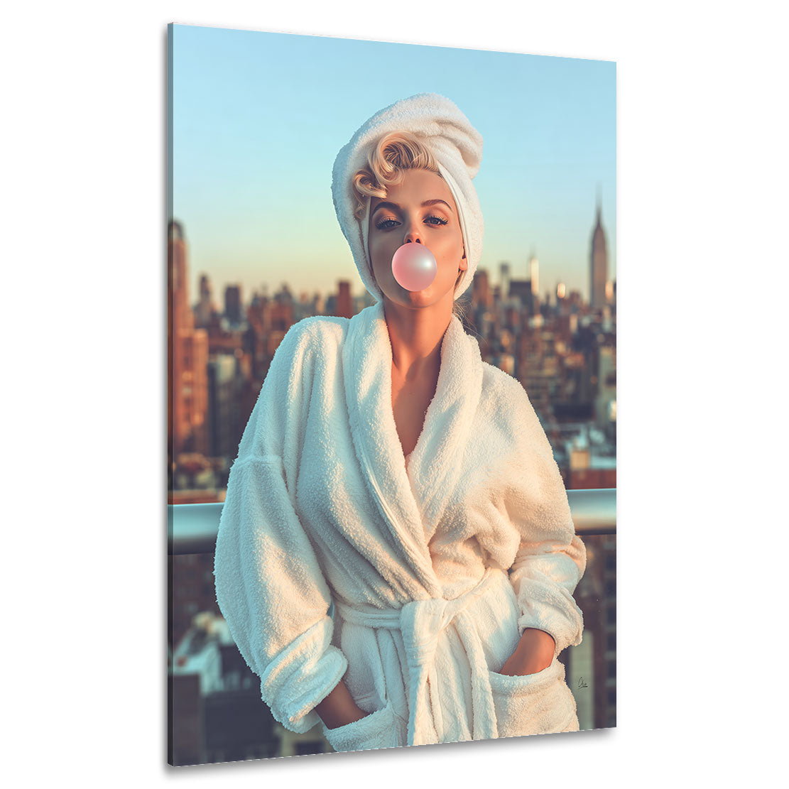 Marilyn Glamour in New York Wandbild