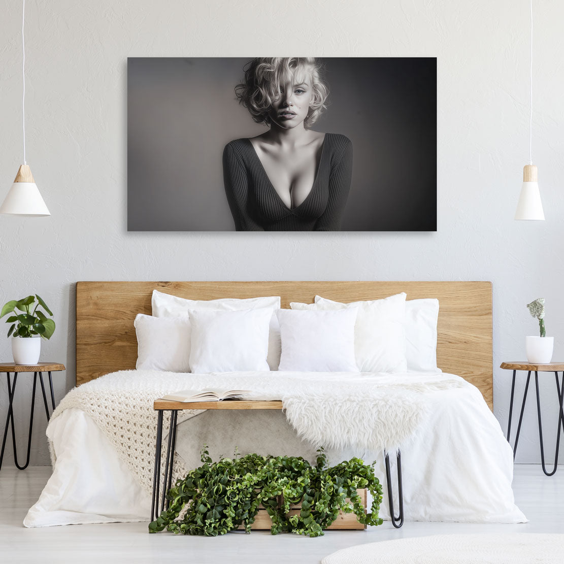 Marilyn Monroe Essence of Beauty Wandbild