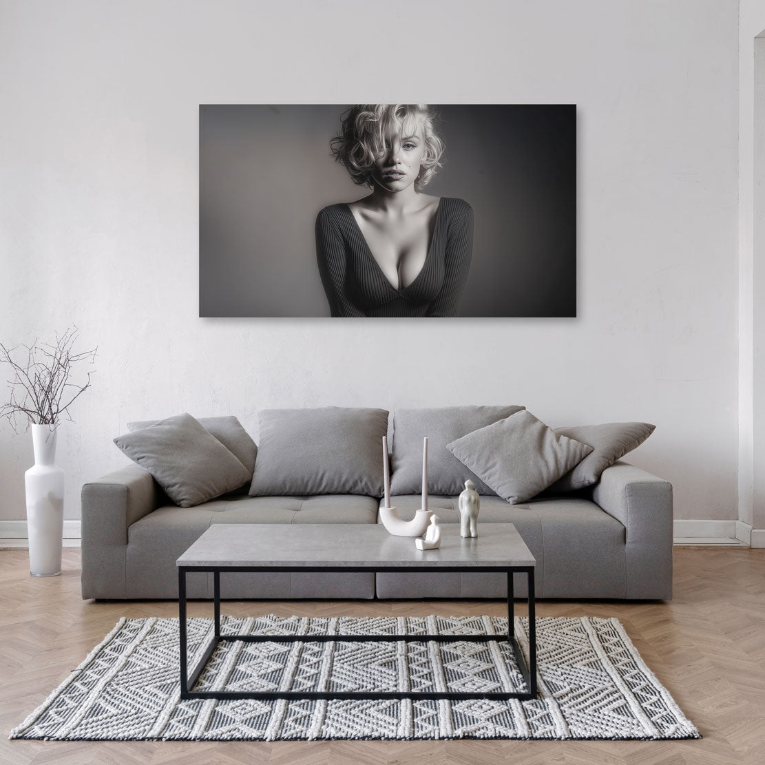 Marilyn Monroe Essence of Beauty Wandbild