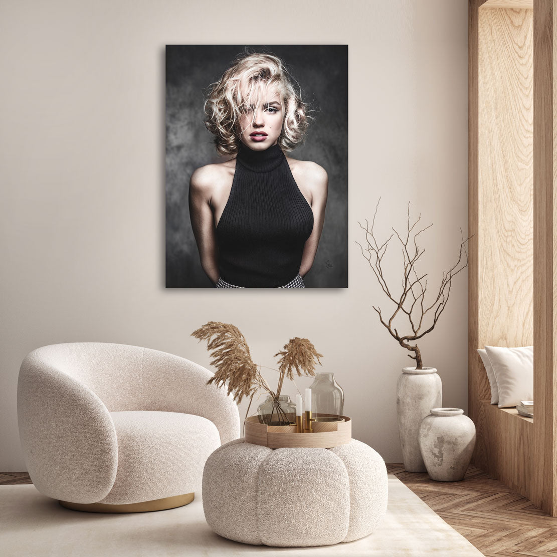 Marilyn Grace Reimagined Wandbild