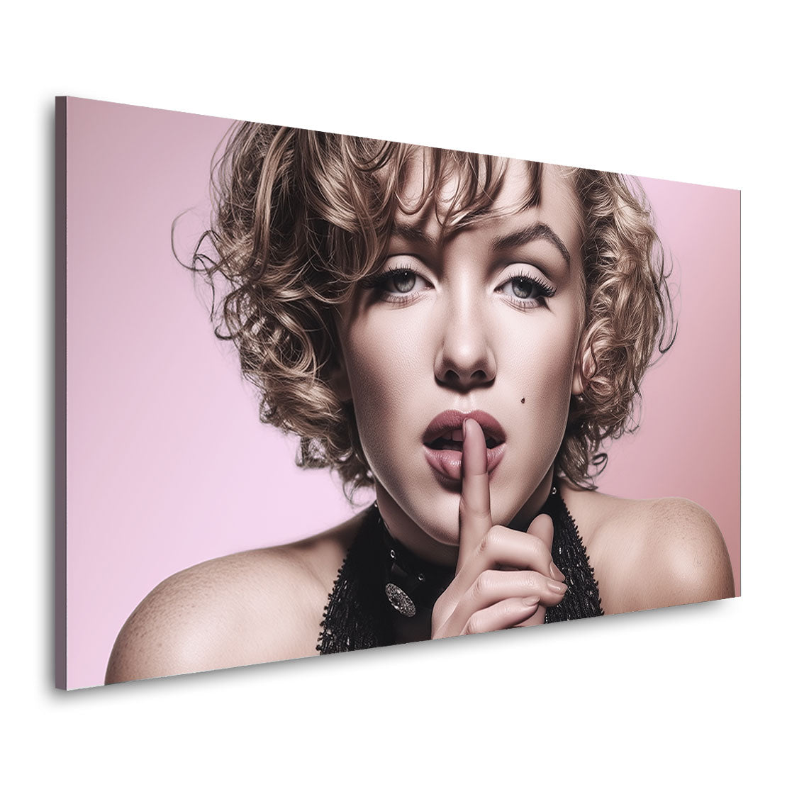 Monroe Secret Portrait Wandbild