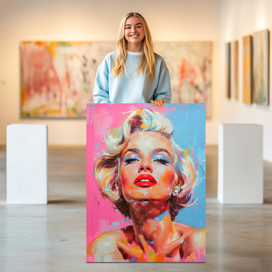 Wandbild Marilyn Monroe Modern Pop Art