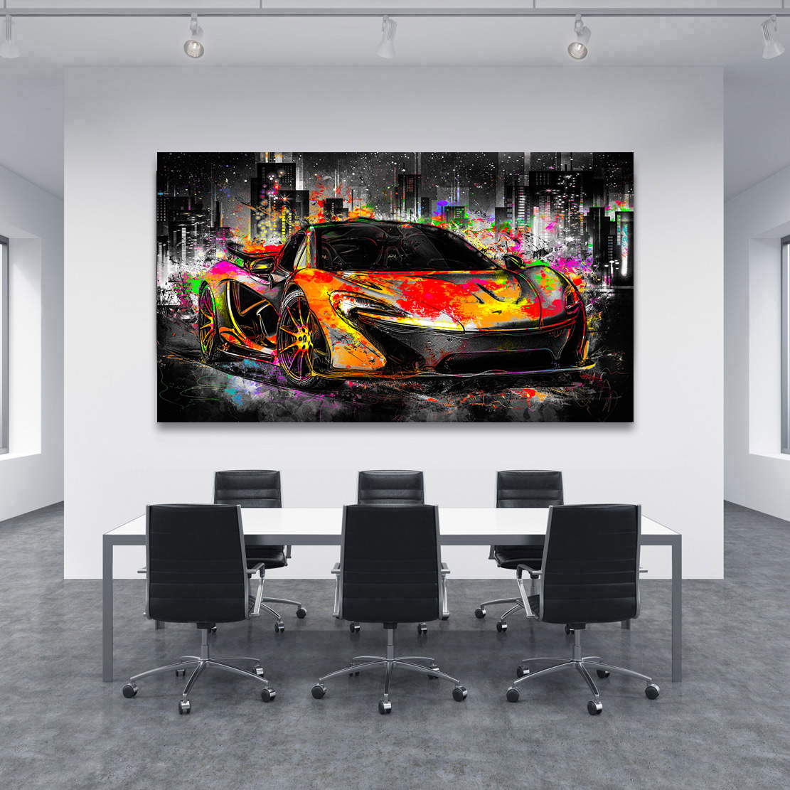 Auto Leinwandbild McLaren