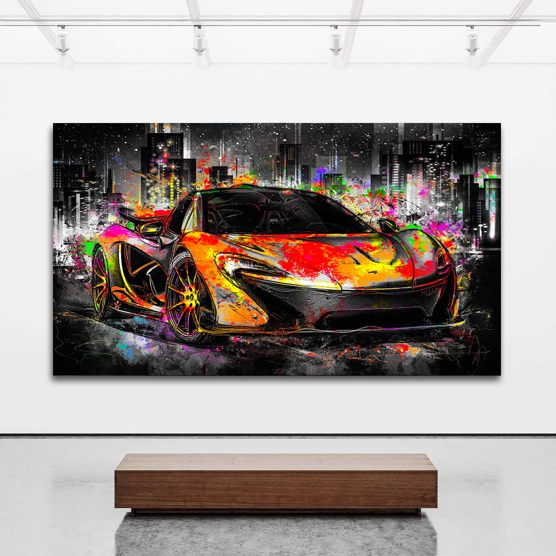 Auto Leinwandbild McLaren