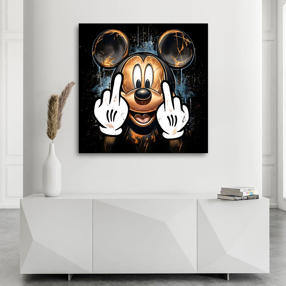 Pop Art Wandbild Bad Micky
