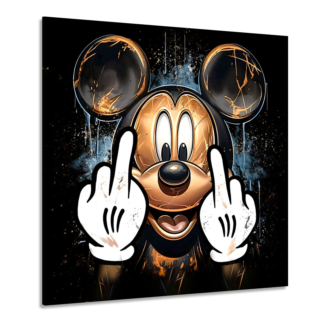 Pop Art Wandbild Bad Micky
