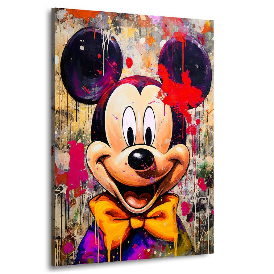 Wandbild Micky Abstrakt