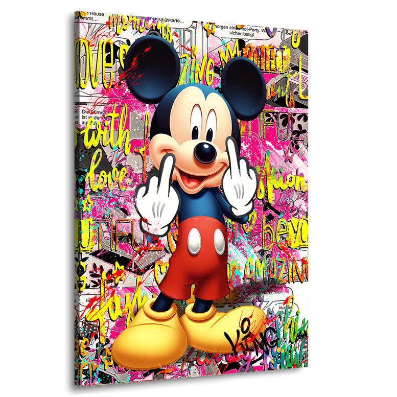Pop Art Wandbild Bad Micky Street Style