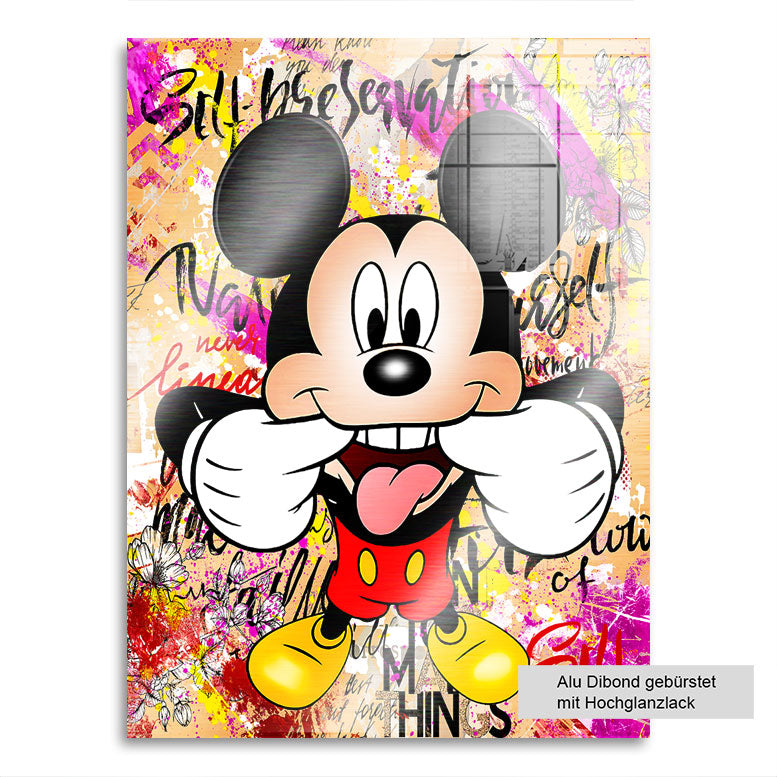 Pop Art Wandbild Micky Lifestyle