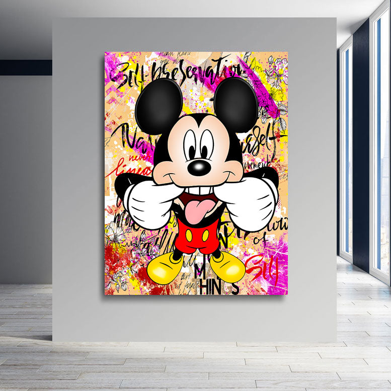 Pop Art Wandbild Micky Lifestyle