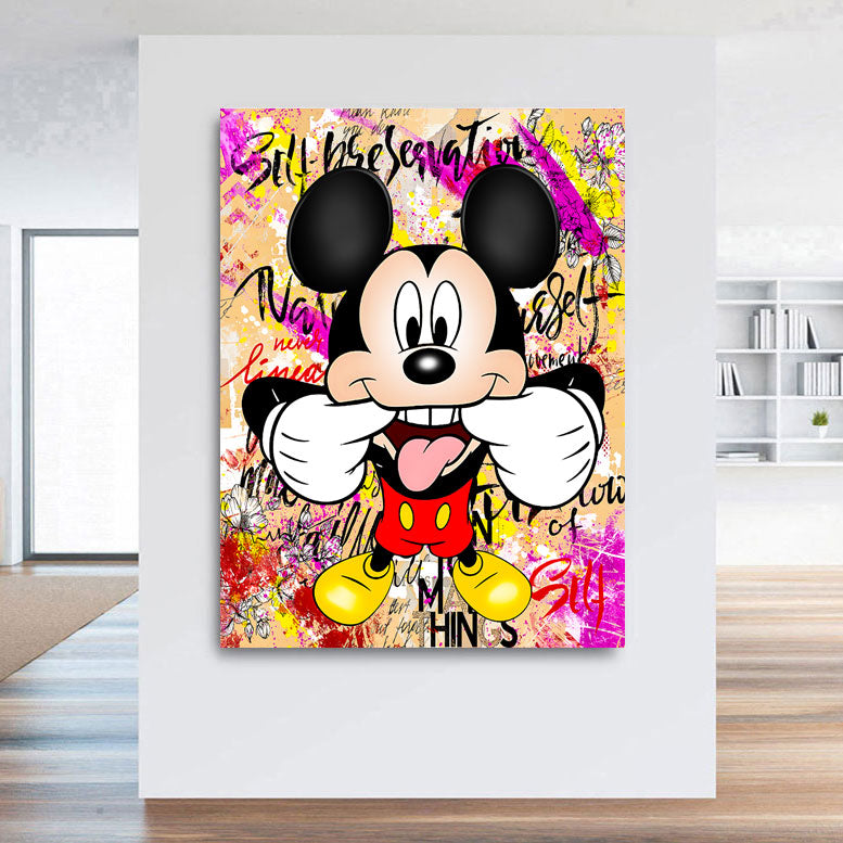 Pop Art Wandbild Micky Lifestyle