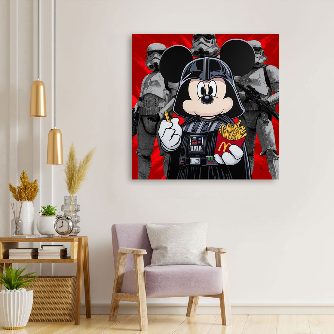 Micky Maus and Friends Wandbild