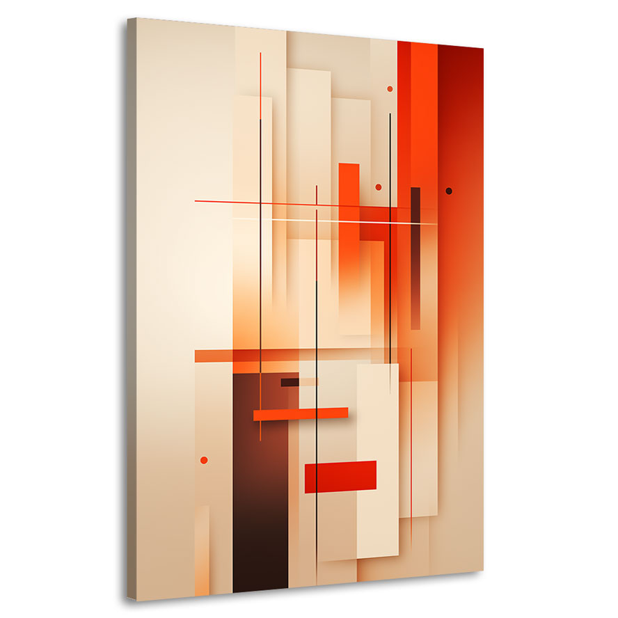 Minimalismus Wandbild Straight