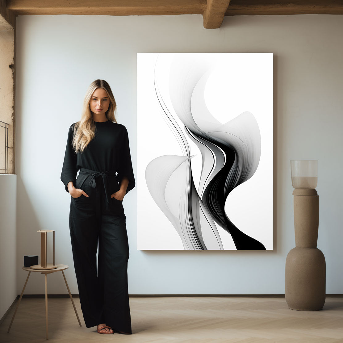 Minimalismus Wandbild The Smoke
