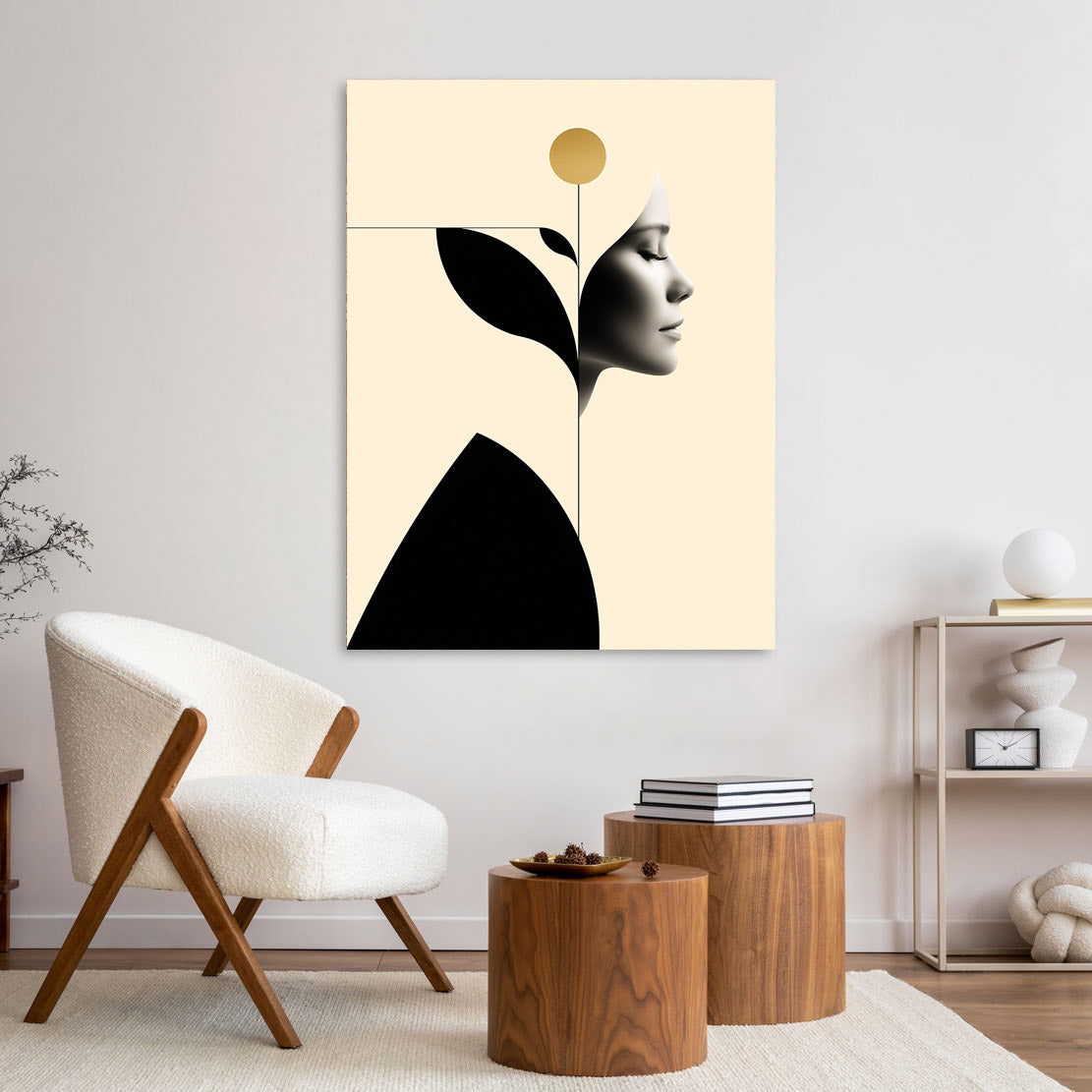 Beauty Sun Wandbild