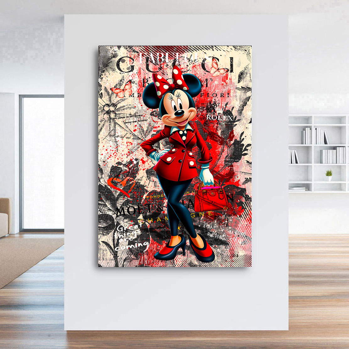 Leinwandbild Minnie Lifestyle