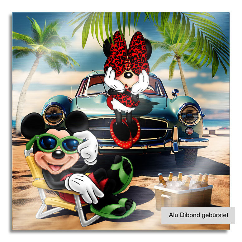 Pop Art Wandbild Micky like Beer