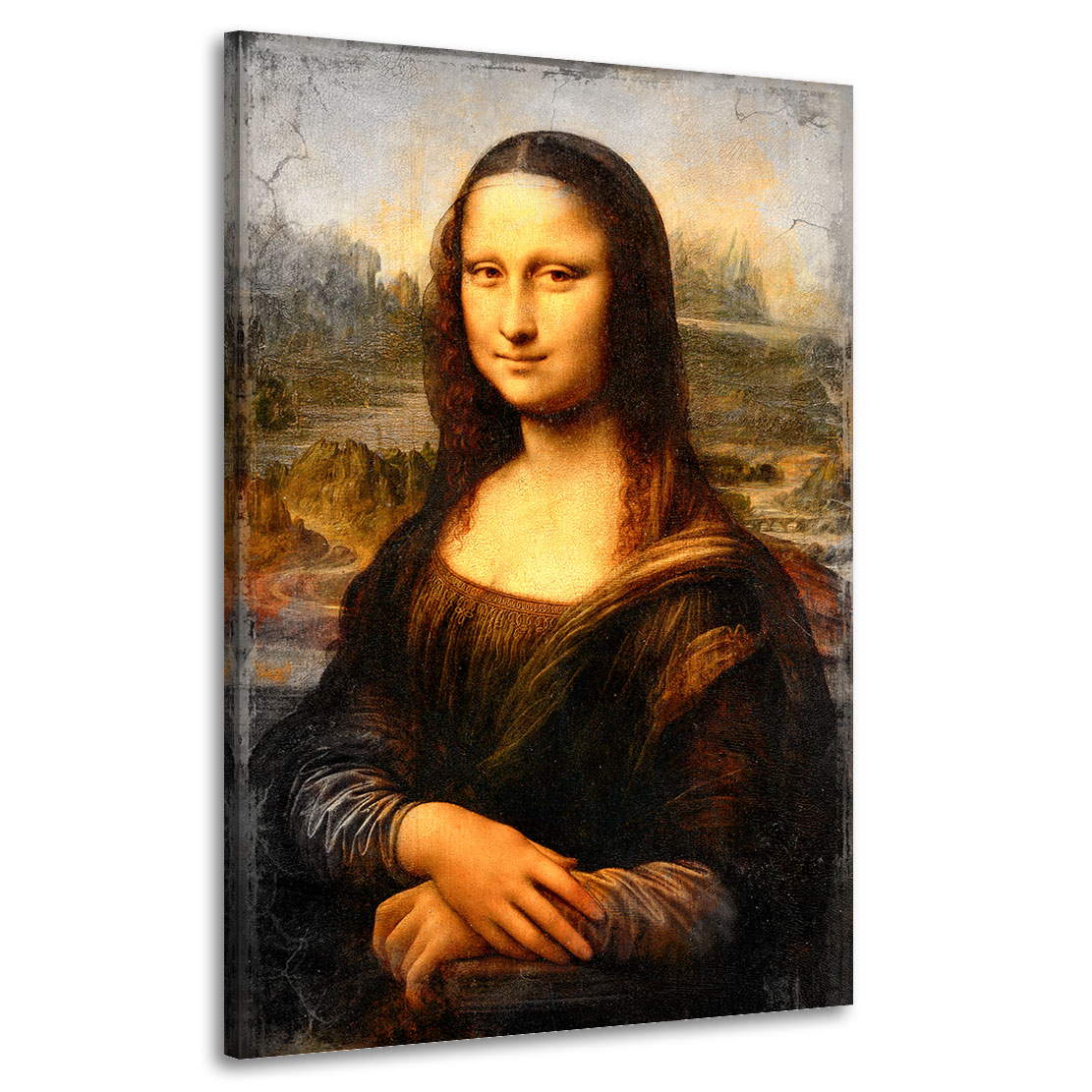 Wandbild Mona Lisa Leonardo Davinci Duplikat