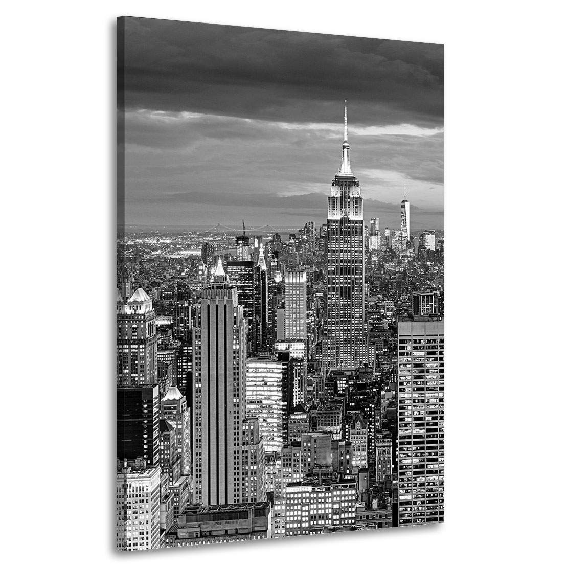 Wandbild Leinwandbild New York Black and White