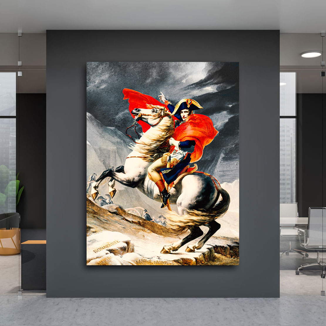 Wandbild Leinwandbild Napoleon Modern Style