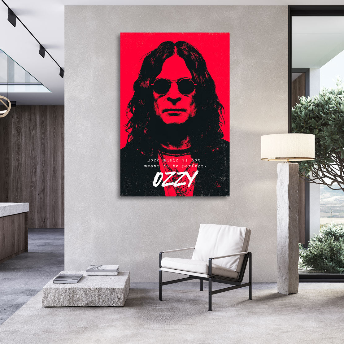 Ozzy Rockstyle Wandbild