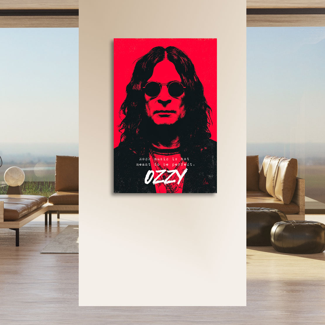 Ozzy Rockstyle Wandbild