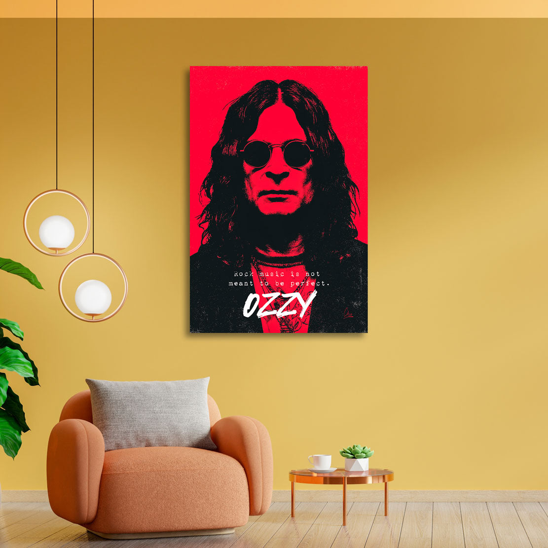 Ozzy Rockstyle Wandbild