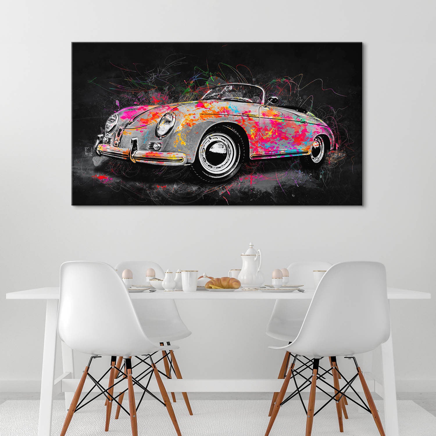 Auto Wandbild Porsche Speedster