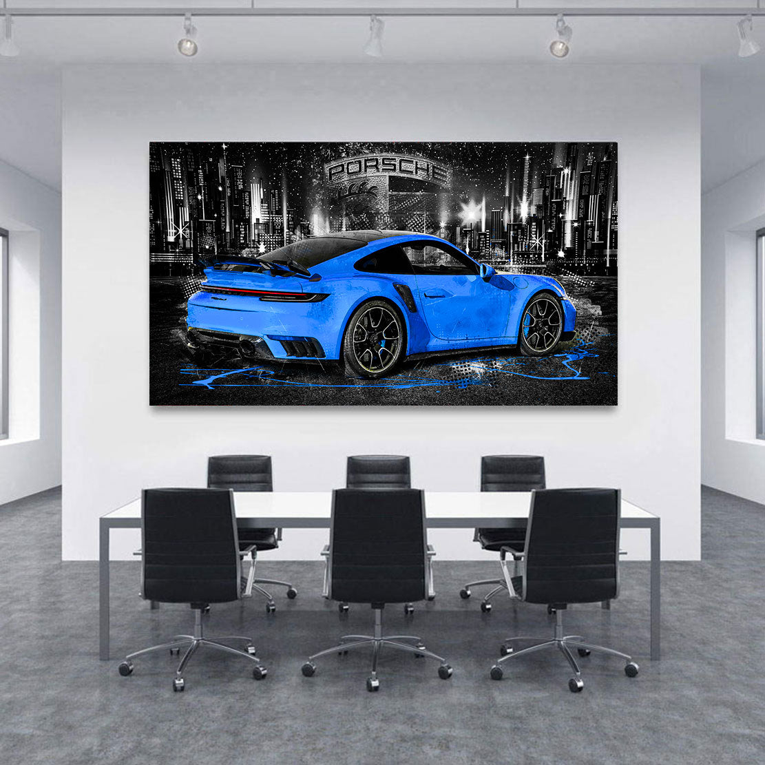 Porsche 911 Turbo Wandbild