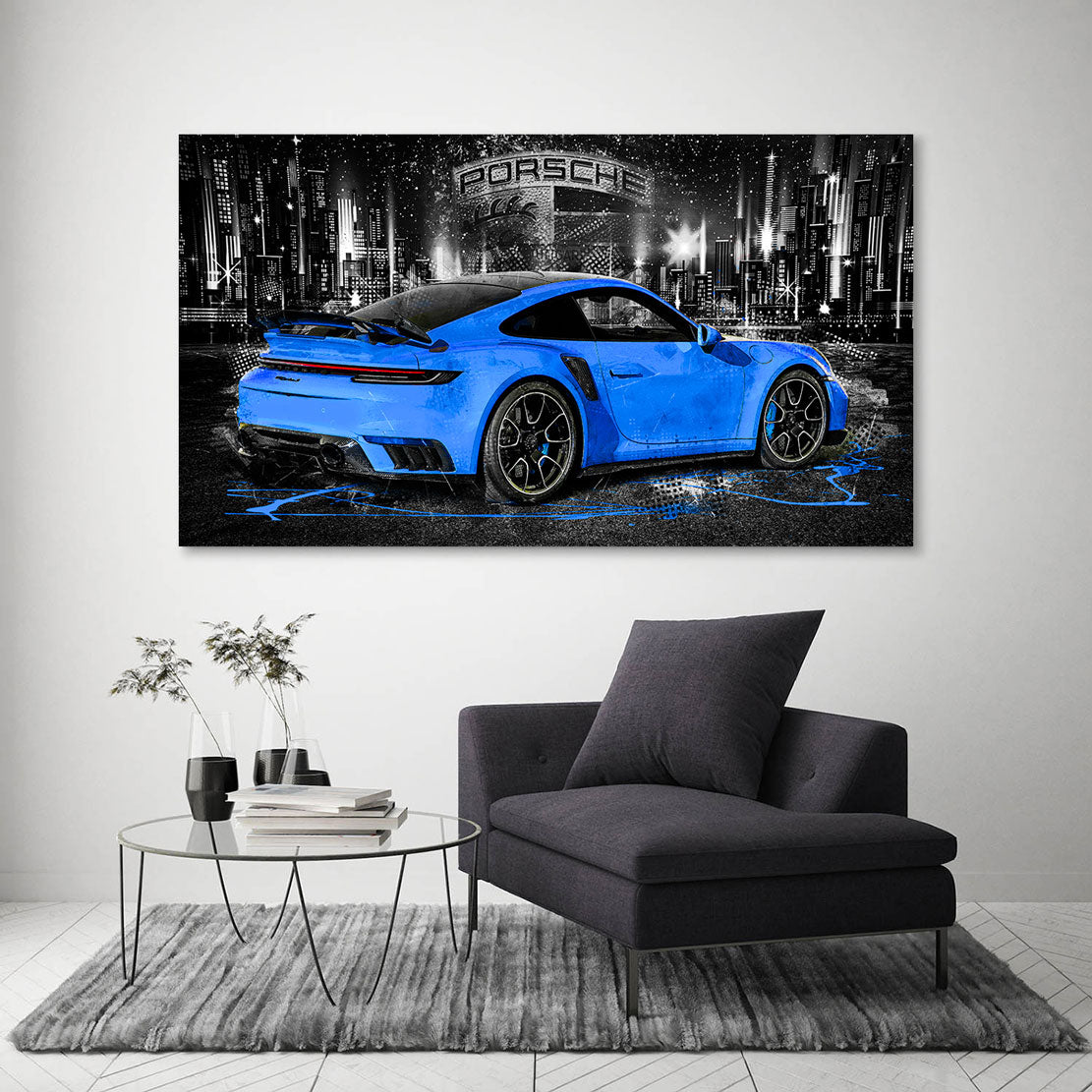 Porsche 911 Turbo Wandbild