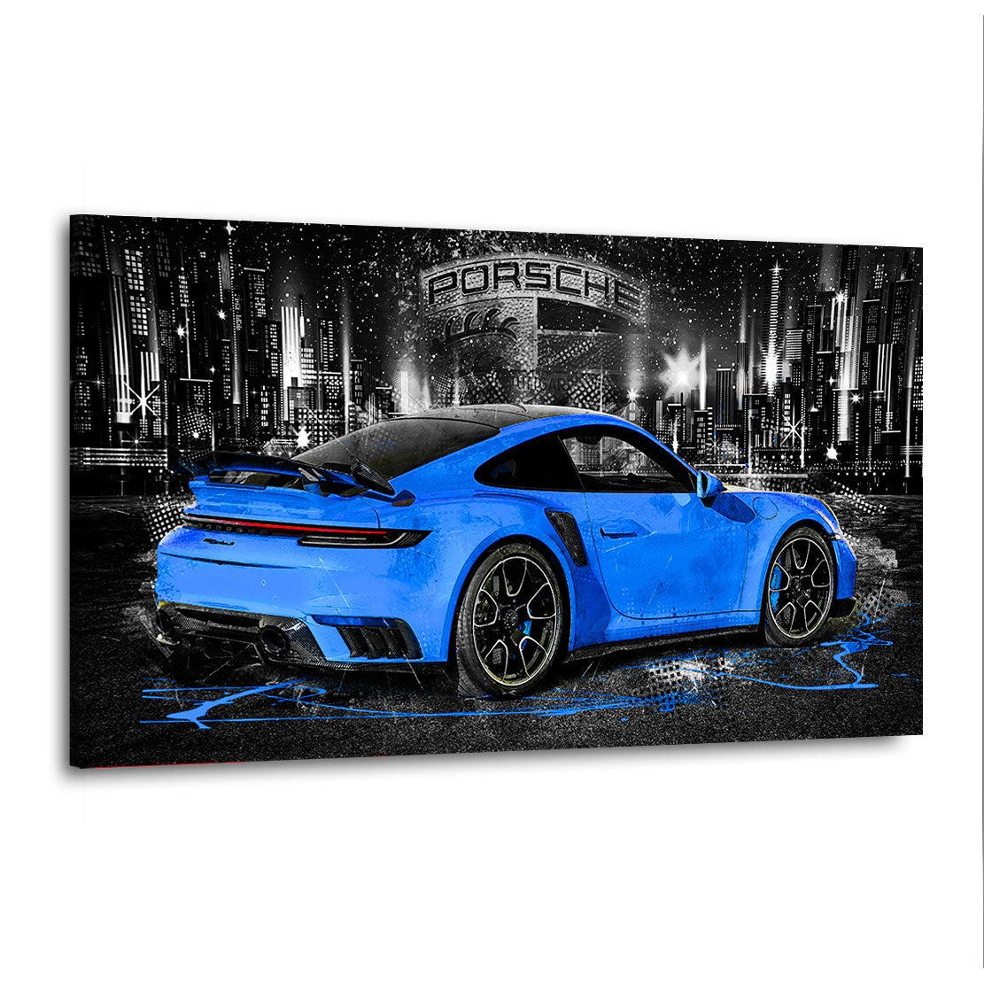 Porsche 911 Turbo Wandbild